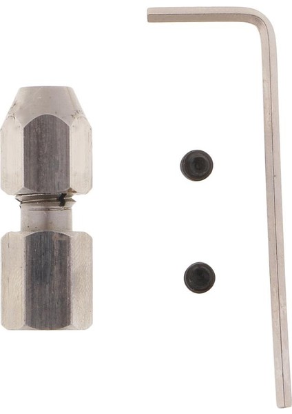 3.17 5mm Rc Esnek Kuplör Birleştirme Motor Mili Chuck 5-4mm (Yurt Dışından)