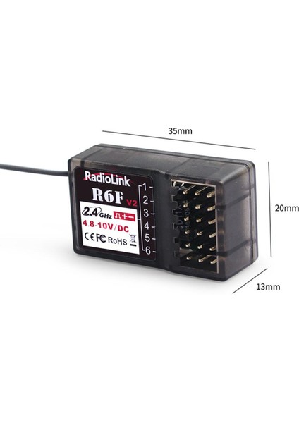 V2 RC4GS RC4GS RC3S ile Uyumlu 3x 6ch R6F Alıcı 3V-12V (Yurt Dışından) fırsatları