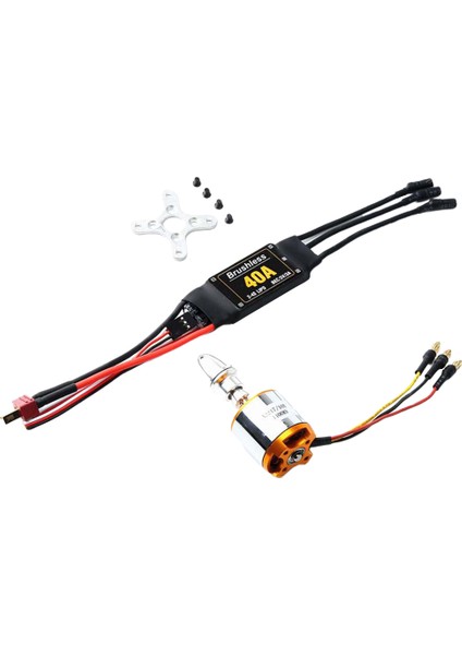 2217 Fırçasız Motor 40A Fırçasız Kontrolör Rc Quadcopter Parçaları Için KV1100 (Yurt Dışından) modelleri