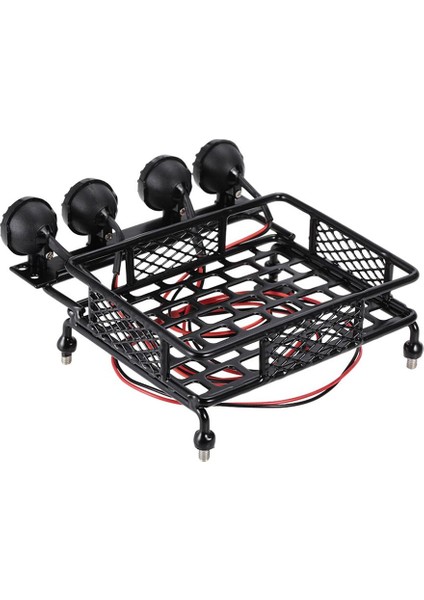Rc 1:10 Çatı Bagaj Rafı LED Işık Çubuğu CC01 SCX10 Eksenel D90 Araba (Yurt Dışından) indirimleri