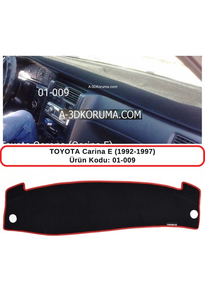 Toyota Carina E (1992-1997) Torpido Koruması / Halısı / Örtüsü / Kılıfı
