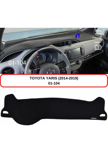 Toyota Yaris (2014+) Torpido Koruması / Halısı / Örtüsü / Kılıfı