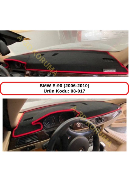 Bmw E90 (2006-2010) Torpido Koruma Kılıfı 3d Koruyucu Halı Örtü