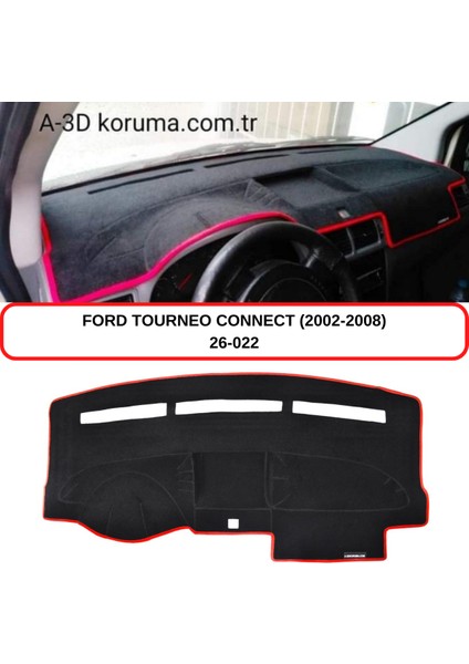 Ford Tourneo Connect (2002-2008) Airbagli Torpido Koruma Kılıfı 3d Koruyucu Halı Örtü