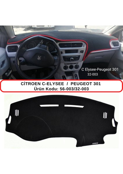 Citroen C-Elysee Torpido Koruması / Halısı / Örtüsü