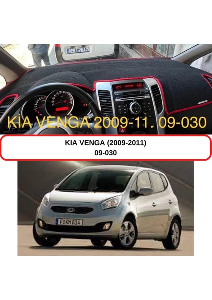 Kia Venga (2009-2013) Torpido Koruma Kılıfı 3d Koruyucu Halı Örtü