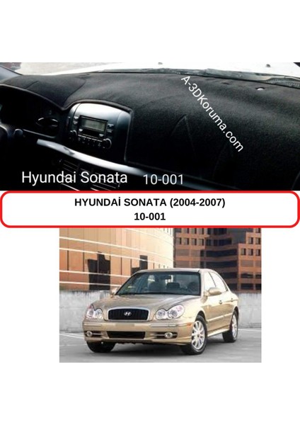 Hyundai Sonata (2004-2007) Torpido Koruması / Halısı / Örtüsü / Kılıfı