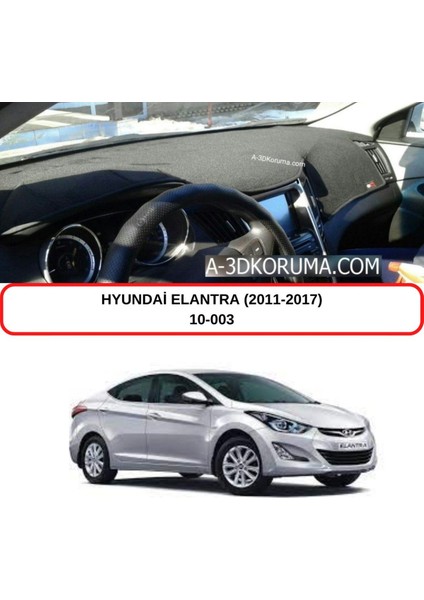 Hyundai Elantra (2011-2017) Torpido Koruması / Halısı / Örtüsü / Kılıfı