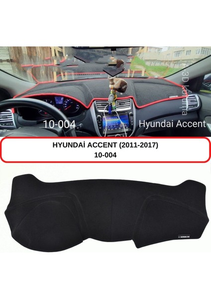 Hyundai Accent (2011-2017) Torpido Koruma Kılıfı 3d Koruyucu Halı Örtü