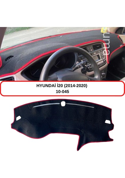 Hyundai I20 (2014-2020) Torpido Koruma Kılıfı 3d Koruyucu Halı Örtü