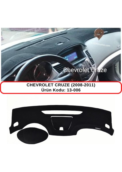 Chevrolet Cruze (2008-2011) Torpido Koruma Kılıfı 3d Koruyucu Halı Örtü