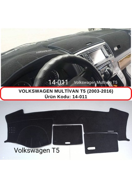 Volkswagen Multivan T5 (2003-2016) Torpido Koruması / Halısı / Örtüsü / Kılıfı
