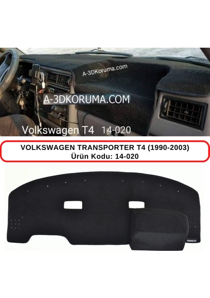 Volkswagen Transporter T4 (1990-2003) Torpido Koruması / Halısı / Örtüsü / Kılıfı