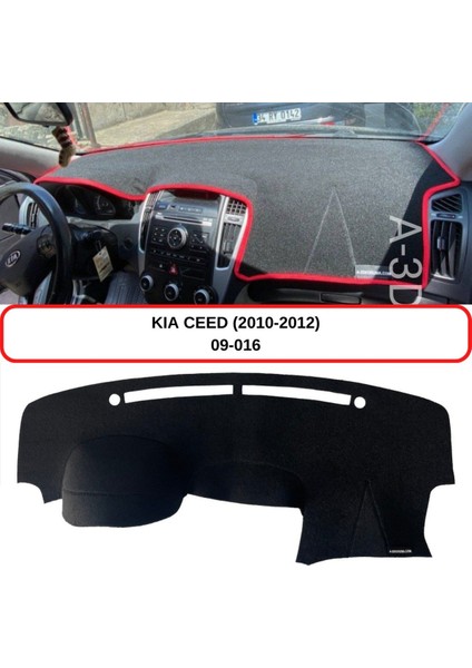 Kia Ceed (2010-2012) Torpido Koruması / Halısı / Örtüsü / Kılıfı