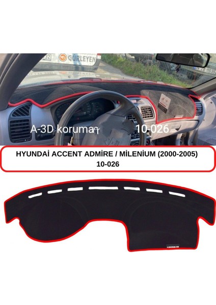 Hyundai Accent / Admira / Milenium (2000-2005) Torpido Koruması / Halısı / Örtüsü / Kılıfı