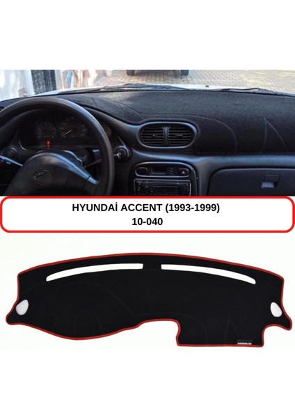 Hyundai Accent (1993-1999) Torpido Koruma Kılıfı 3d Koruyucu Halı Örtü