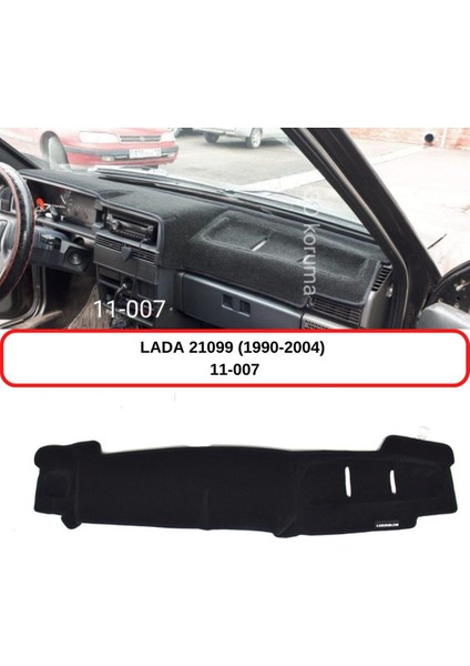 Lada 21099 (1990-2004) Torpido Koruma Kılıfı 3d Koruyucu Halı Örtü