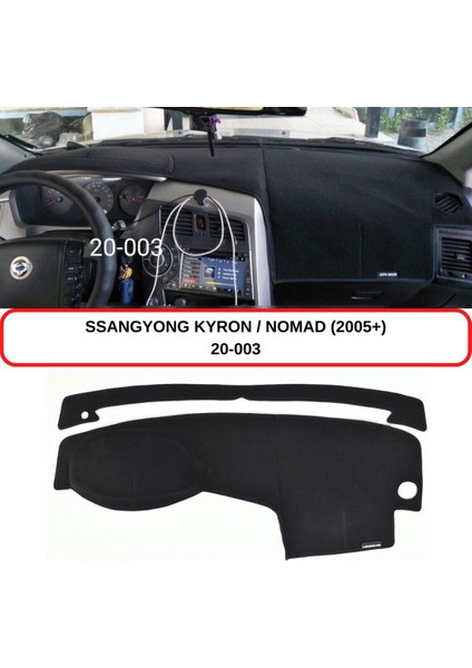 Ssangyong Kyron / Nomad (2005 + ) Torpido Koruması / Halısı / Örtüsü