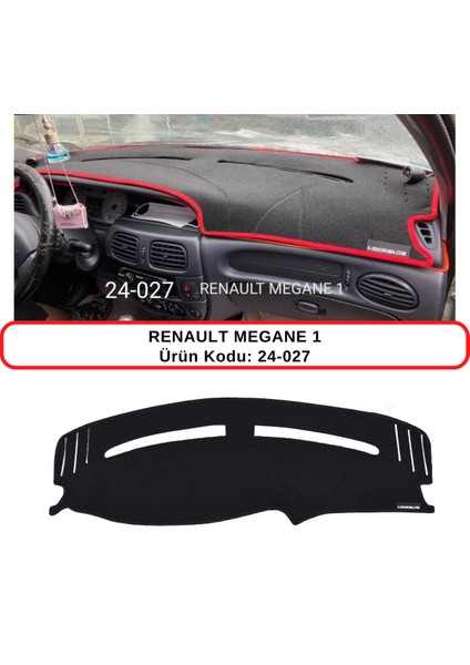 Renault Megane I (1) Torpido Koruma Kılıfı 3d Koruyucu Halı Örtü