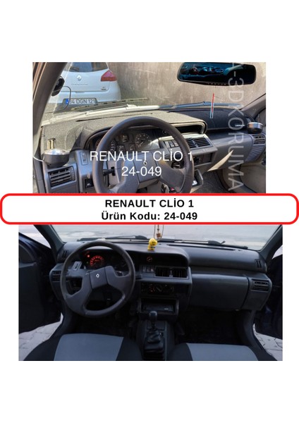 Renault Clio I (1) Torpido Koruması / Halısı / Örtüsü