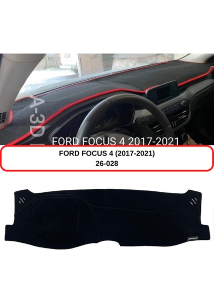 Ford Focus 4 - Iv (2017-2021) Torpido Koruması / Halısı / Örtüsü