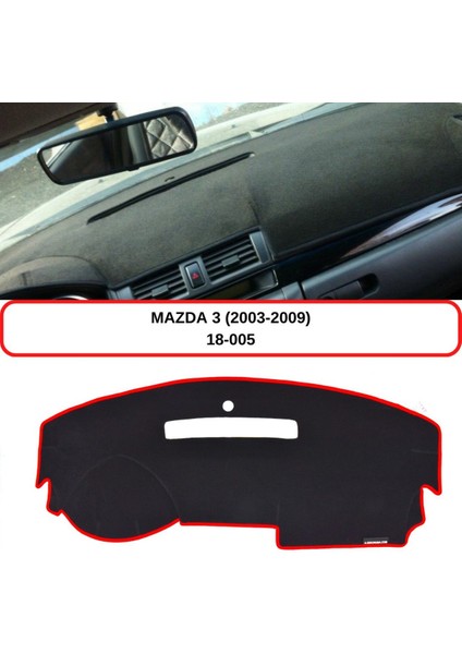 Mazda 3 (2003-2009) Torpido Koruması / Halısı / Örtüsü