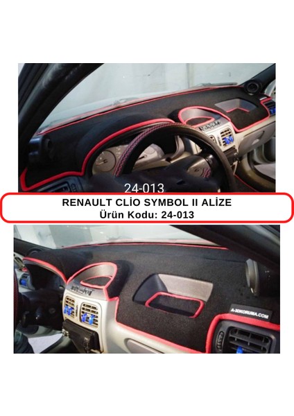 Renault Clio Symbol Iı (2) Alize Torpido Koruması / Halısı / Örtüsü