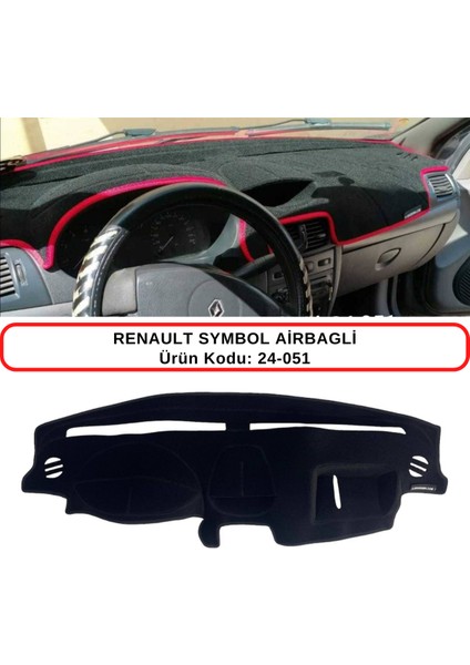 Renault Symbol Airbagli Torpido Koruma Kılıfı 3d Koruyucu Halı Örtü