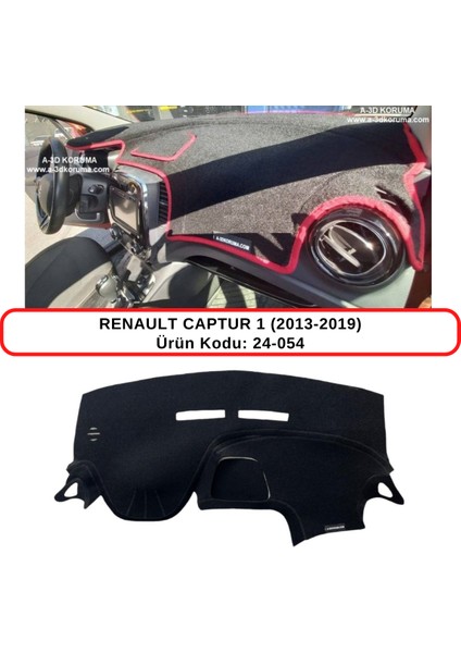 Renault Captur 1 (2013-2019) Torpido Koruması / Halısı / Örtüsü