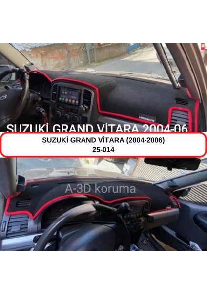 Suzuki Grand Vitara (2004-2006) Torpido Koruma Kılıfı 3d Koruyucu Halı Örtü