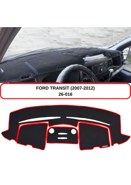 Ford Transit (2006-2012) Torpido Koruma Kılıfı 3d Koruyucu Halı Örtü