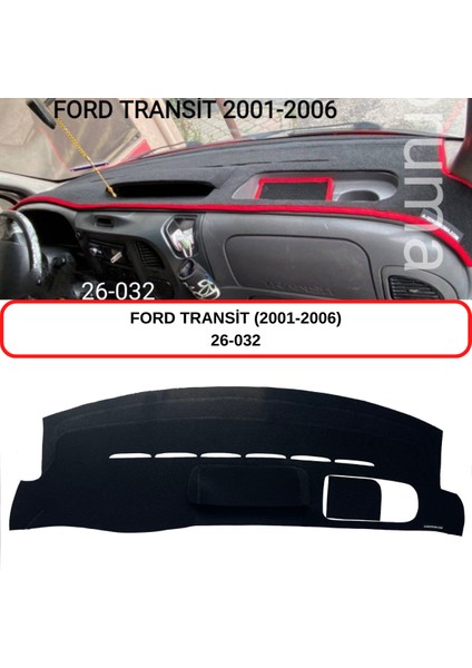 Ford Transit (2001-2006) Torpido Koruması / Halısı / Örtüsü