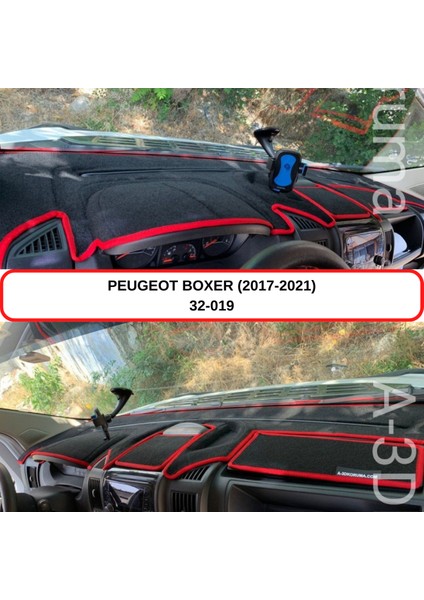 Peugeot Boxer (2017-2021) Torpido Koruma Kılıfı 3d Koruyucu Halı Örtü