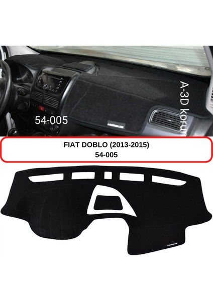 Fiat Doblo (2013-2015) Torpido Koruma Kılıfı 3d Koruyucu Halı Örtü