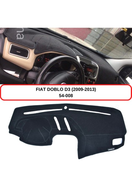 Fiat Doblo D3 (2009-2013) Torpido Koruma Kılıfı 3d Koruyucu Halı Örtü