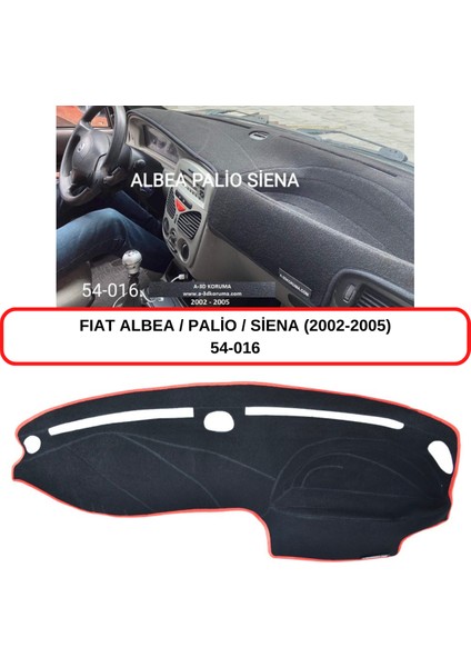 Fiat Albea (2002-2005) Torpido Koruma Kılıfı 3d Koruyucu Halı Örtü