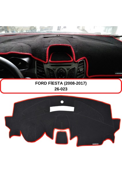 Ford Fiesta (2008-2017) Torpido Koruma Kılıfı 3d Koruyucu Halı Örtü