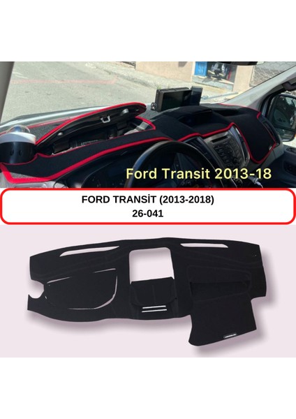 Ford Transit (2013-2018) Torpido Koruma Kılıfı 3d Koruyucu Halı Örtü