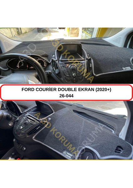 Torpido Koruma Kılıfı 3d Koruyucu Halı Örtü Ford Coruier Double Ekran (2020+)