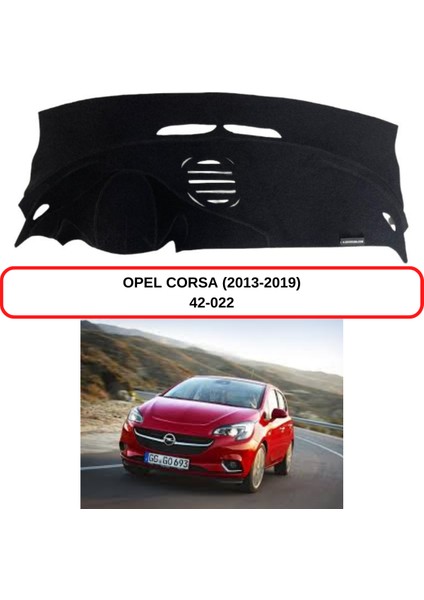 Opel Corsa (2013 - 2019) Torpido Koruma Kılıfı 3d Koruyucu Halı Örtü