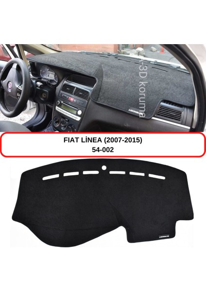 Fiat Linea (2007-2015) Torpido Koruma Kılıfı 3d Koruyucu Halı Örtü