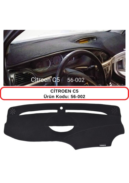 Citroen C5 Torpido Koruma Kılıfı 3d Koruyucu Halı Örtü