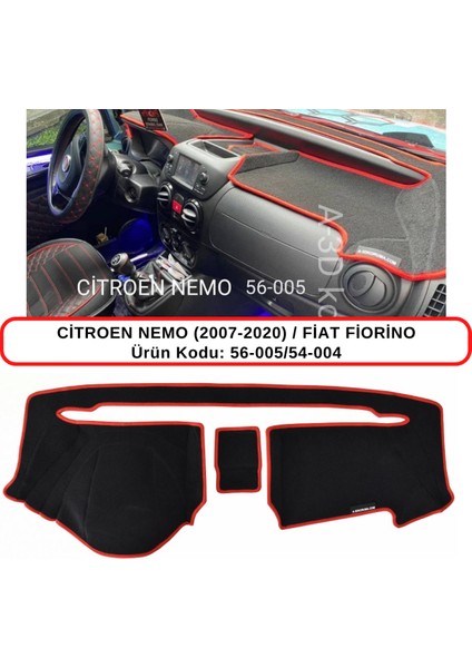Torpido Koruma Kılıfı 3d Koruyucu Halı Örtü Citroen Nemo (2007-2020)