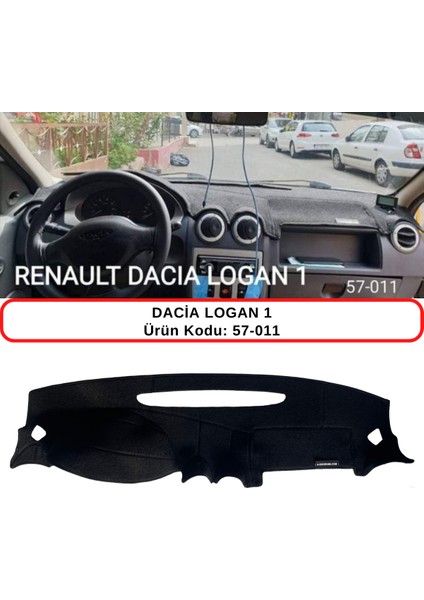 Dacia Logan 1 - I Torpido Koruma Kılıfı 3d Koruyucu Halı Örtü