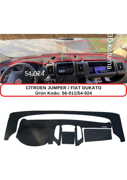 Citroen Jumper Torpido Koruması / Halısı / Örtüsü