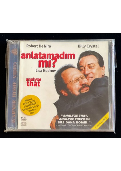 Anlatamadım Mı? Rober De Niro (2002) VCD Film