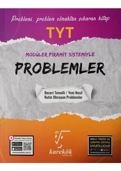 TYT Problemler - Karekök Yayıncılık TYT Problemler - Yeni Çıktı