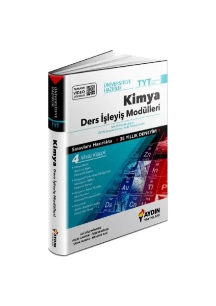 TYT Kimya Ders İşleyiş Modülleri