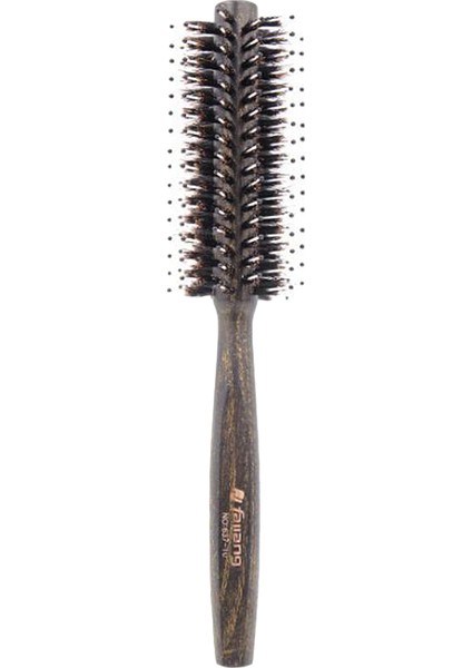 Doğal Yuvarlak Kafa Masajı Saç Fırçası(Yurt Dışından)