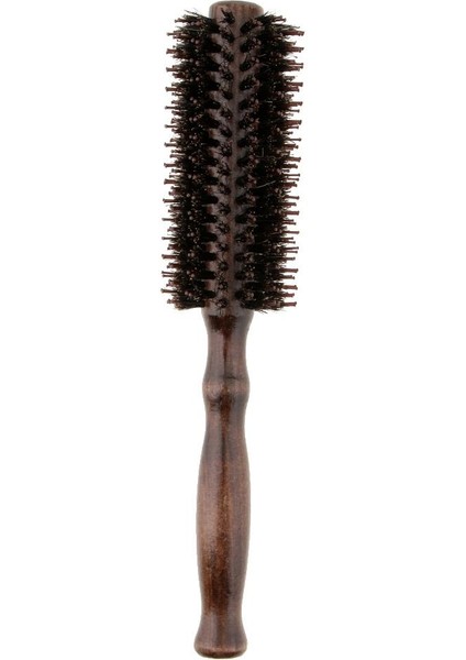 Kahverengi Yuvarlak Saç Fırçası(Yurt Dışından)
